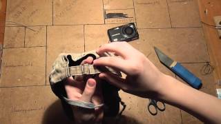 Как сделать крепление для камеры на голову ! Подобие go pro.