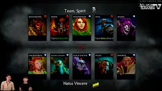 DOTA 2 Strategy Analysis : Navi vs Team Spirit