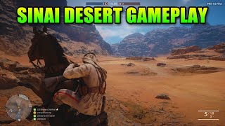 Battlefield 1 - Sinai Desert 1 Hour Raw Gameplay - New Guns!