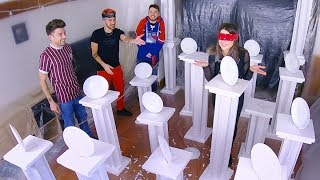 UNA NOTTE AL MUSEO CHALLENGE **CHI ROMPE MENO PIATTI VINCE** ft. @Matt & Bise