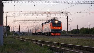 ЧС2К-932 с фирменным поездом Саранск - Москва