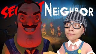 VIREI O VIZINHO DO MAL - Hello Neighbor Online ( Secret Neighbor )