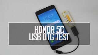 USB OTG Test on Honor 5C