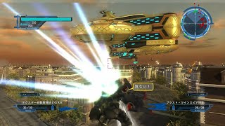 地球防衛軍5 DLC2 M1対テレポーションシップINF 初期体力フェンサー