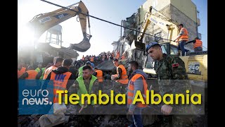 Terremoto en Albania | Búsqueda contra reloj bajo un mar de escombros