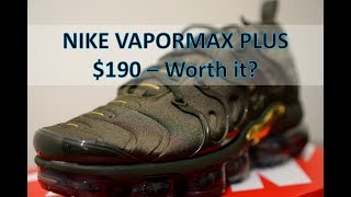 REVIEW & ON-FEET - Nike Vapormax Plus - Cargo Khaki & Black