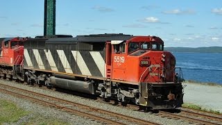 CN's SD60F locomotives