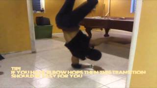 Airchair To Elbow Freeze Bboy Tutorial!