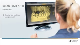 inLab CAD 18.0 Creating a bridge model