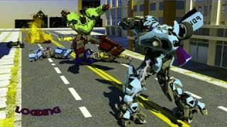 Police Car Robot Transforming : Futuristic Robot War Best Android Gameplay HD