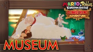 Mario + Rabbids - Donkey Kong Adventure: Museum Showcase (Unlockable Artworks & 3D Models)