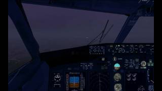 LTBA Istanbul Atatürk Airport - LHBP Budapest Ferihegy AIrport ( Bad weather conditions )