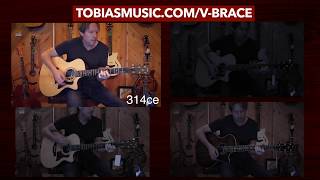 Taylor Guitars - All the V-Classes Bracing Guitars We Featured
