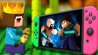 ЦАРЬ ? НУБик ГОЛОВА КУБИК - LEGO Minecraft Мультики и Анимация