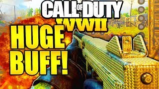 TOMMY GUN BUFF IS INSANE! CALL OF DUTY WW2 THOMPSON IS THE NEW VESPER COD WW2 PATCH UPDATES!