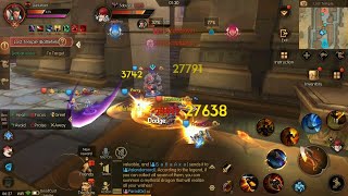 World of Kings gameplay: PvP BerserkerGear lvl 83 - Battlefield(Lost Temple) & 3v3