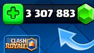 Clash Royale - PACK OPENING 3'200'000 GEMMES - GUERISON de NIVEAU MAX !