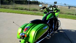 Custom Kawasaki Vulcan 1700 Vaquero Bagger with 21 inch Front Wheel and More!