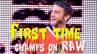 5 WWE Wrestlers Who Won Their First WWE World Title On RAW