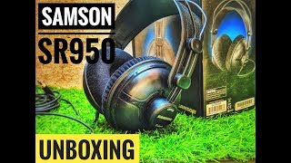 Samson SR950 Professional Studio Reference Headphone - UNBOXING with Ayat