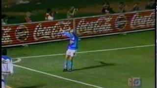 COPA LIBERTADORES 1997 2DA SEMIF. SPORTING CRISTAL  RACING (4X1) 2DA P. LUIS ALBERTO BONNET Y SOLANO