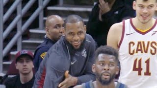 Cedi Osman'ın crossoverına LeBron James'in müthiş tepkisi ?