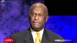 Ron Paul to Herman Cain at Bloomberg Debate: "Spoken Like a True Insider! Greenspan was a Disaster!"