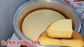 Cách làm bánh bông lan bằng nồi cơm điện đơn giản dễ làm