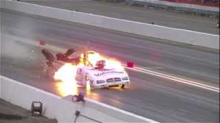 Jack Beckman NHRA Funny Car Explosion