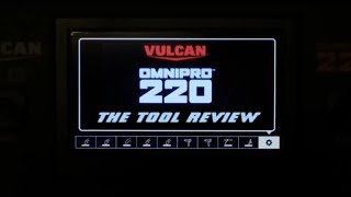 Harbor Freight Vulcan OmniPro 220 Welder Setup & Display?