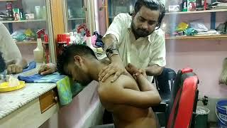 Very powerful Indian head and body massage with neck cracking | ASMR | Intense