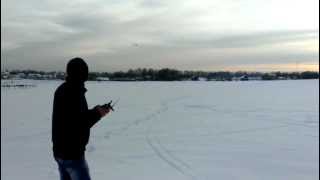 Bixler on the skis