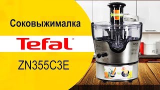 Соковыжималка ELEA DUO TEFAL ZN355C3E - видео обзор