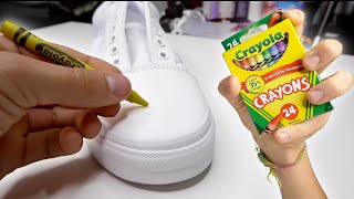 Custom CRAYON Shoes!! ?? | MARKO