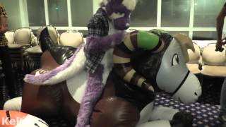 Fursuiter and Inflatables at Eurofurence 18
