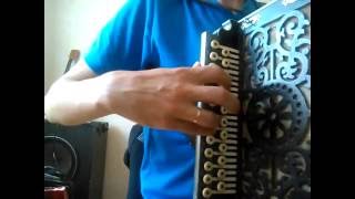 Разбор для гармони "Бялявая, Чарнявая..."