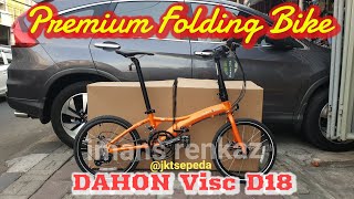 Sepeda Lipat DAHON Visc D18 | special khusus Rare  item