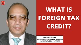 What is foreign tax credit?