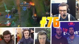 LE PENTA DE WAKZ À LA LYON ESPORT - BEST OF STREAM LOL FR #76 (Avec Nono, Chap, Melon...)