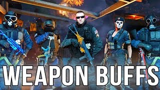 4.2 WEAPON DAMAGE BUFFS IN DEPTH (CAMRS-417-6P41-9MM C1-MP5K) - Rainbow Six Siege