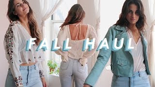 Try On Fall Haul | thrifted & more