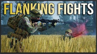 FLANKING THE ENEMY AND SAVING OUR ARMOR - Squad 40v40 Gameplay