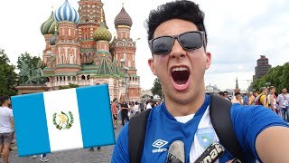 CANTANDO EL HIMNO DE GUATEMALA POR LAS CALLES DE RUSIA!! | NiMuyAngel