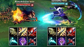 KAYN vs YASUO FULL BUILD FIGHTS & Best Moments!