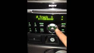 Ford Sony CD132 6 CD head unit.  Mk3 Mondeo