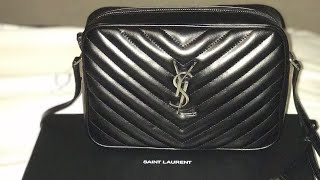PART1 RETURNING YSL LOU CAMERABAG IN MATELASSÉ LEATHER and review of the SaintLaurent camera bag#ysl