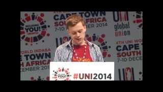 Owen Jones delivers "one of the all-time great UNI Congress speeches"