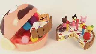 Play Doh Dentiste Mange du Gâteau Jouets pour Petits