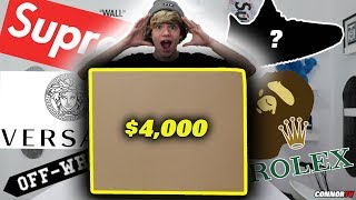 $4000 Hypebeast Mystery Box Online! The Most Expensive PART 1