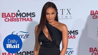 Peek-a-boo! Daphne Joy slays at A Bad Moms Christmas premiere - Daily Mail